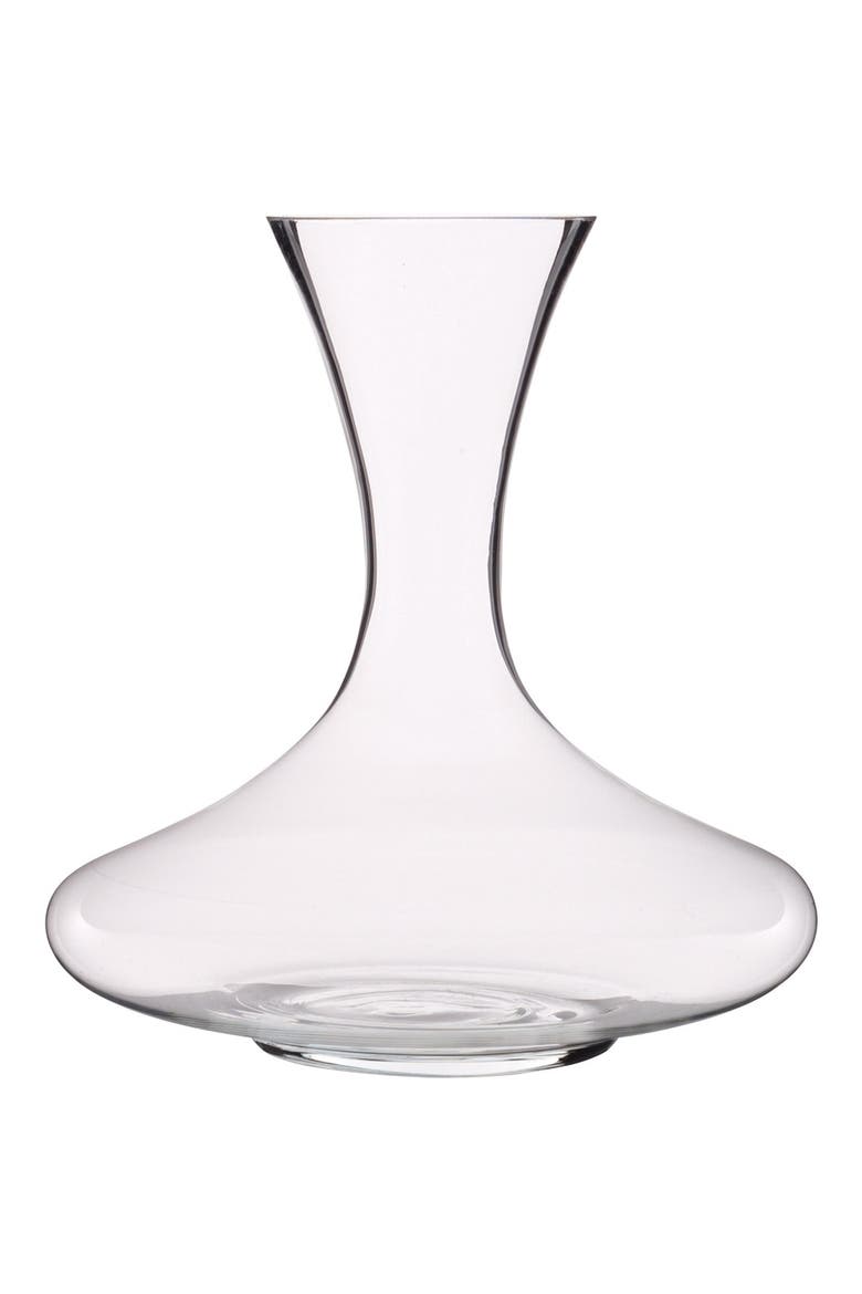 'Crescendo' Decanter, Main, color, CLEAR