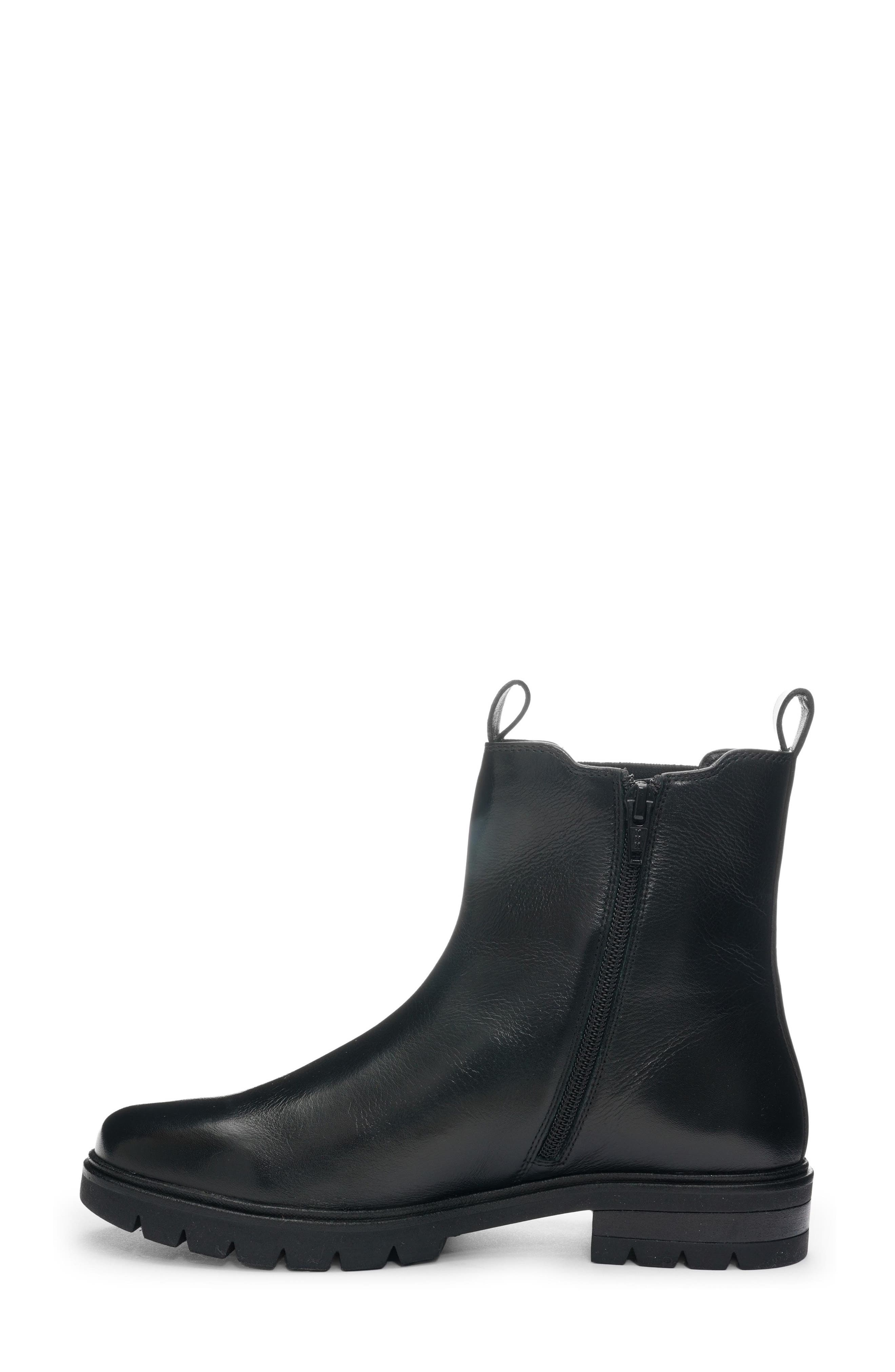 Clover Bootie, Alternate, color, BLACK