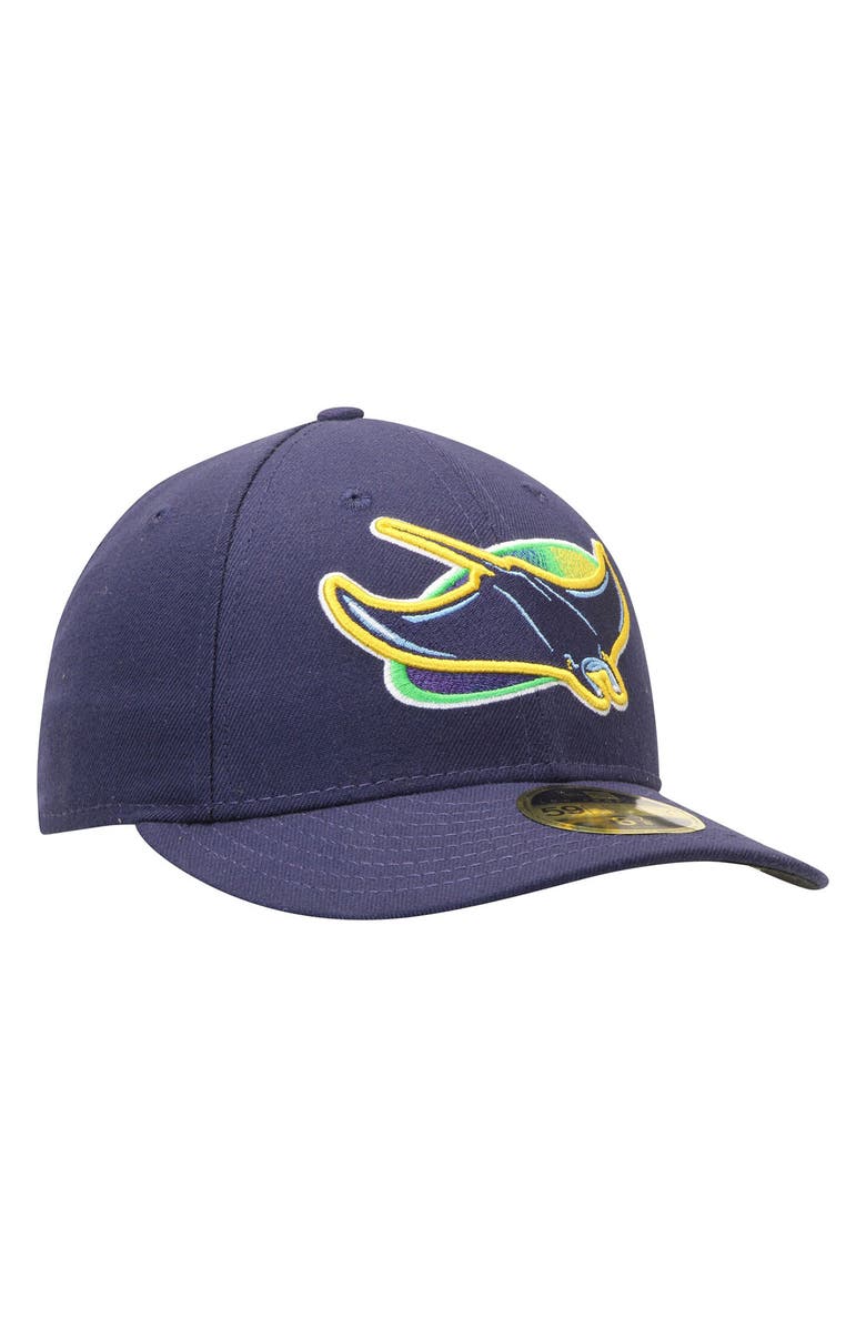 New Era Men's New Era Navy Tampa Bay Rays Alternate Authentic Collection On-Field Low Profile 59FIFTY Fitted Hat, Alternate, color, 