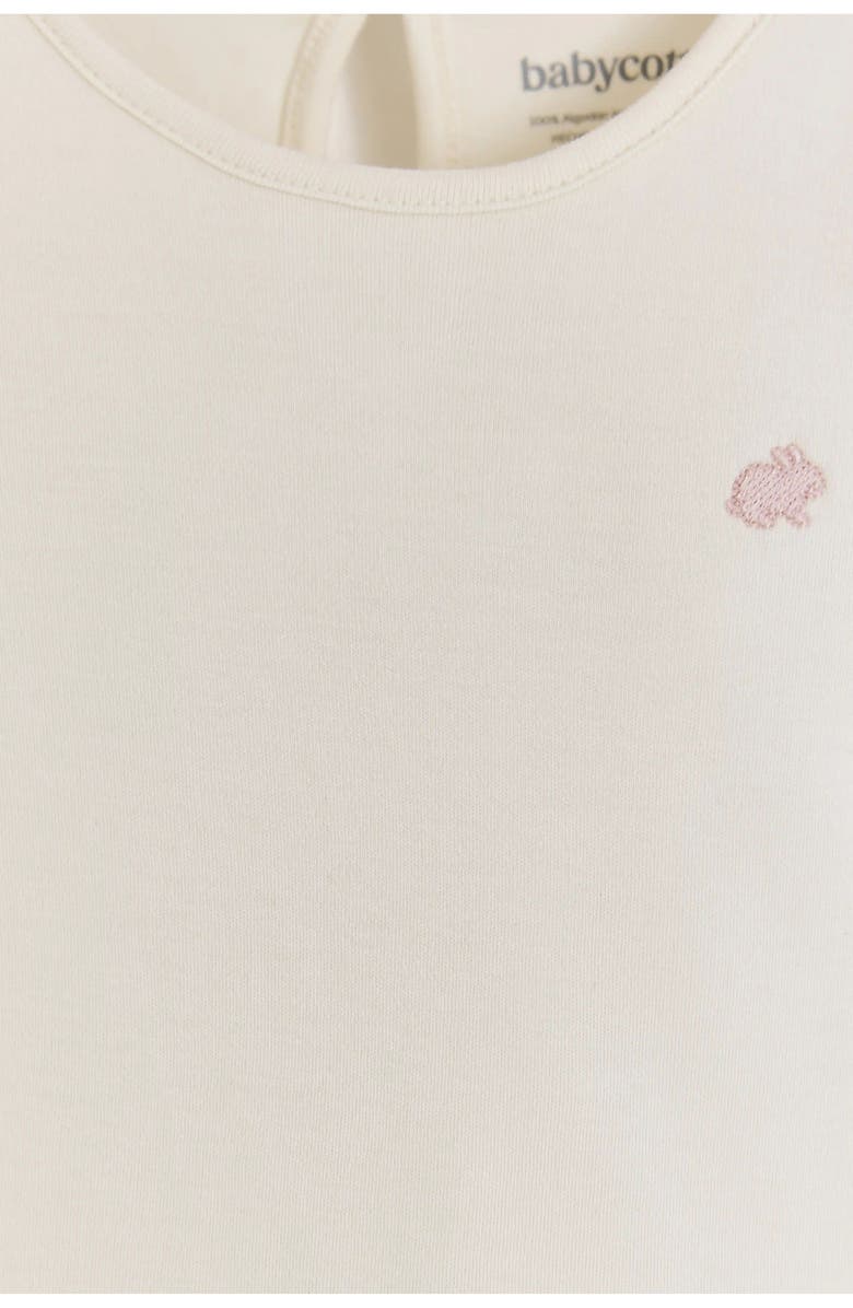 Babycottons Peony Bodysuit for Infant, Alternate, color, Raw