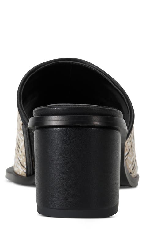 Karl Lagerfeld Paris Harford Sandal In Natural/black