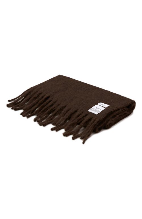 Arctic Fox & Co. Arctic Fox & Co The Reykjavik Fringe Scarf In Brown