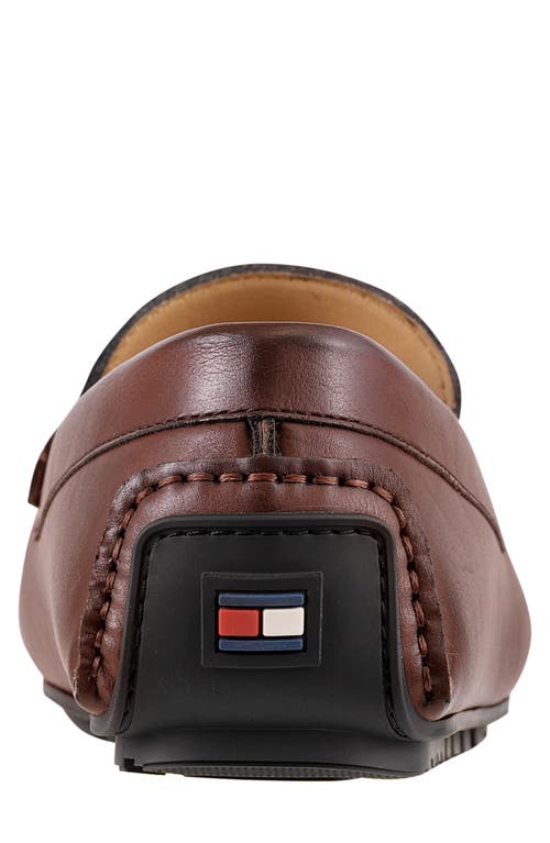 Tommy Hilfiger Ruven Driving Loafer In Brown