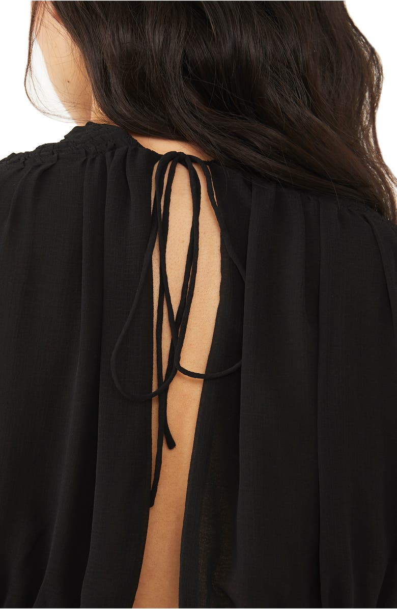 Free People Aria Plunge Neck Crop Top, Alternate, color, 