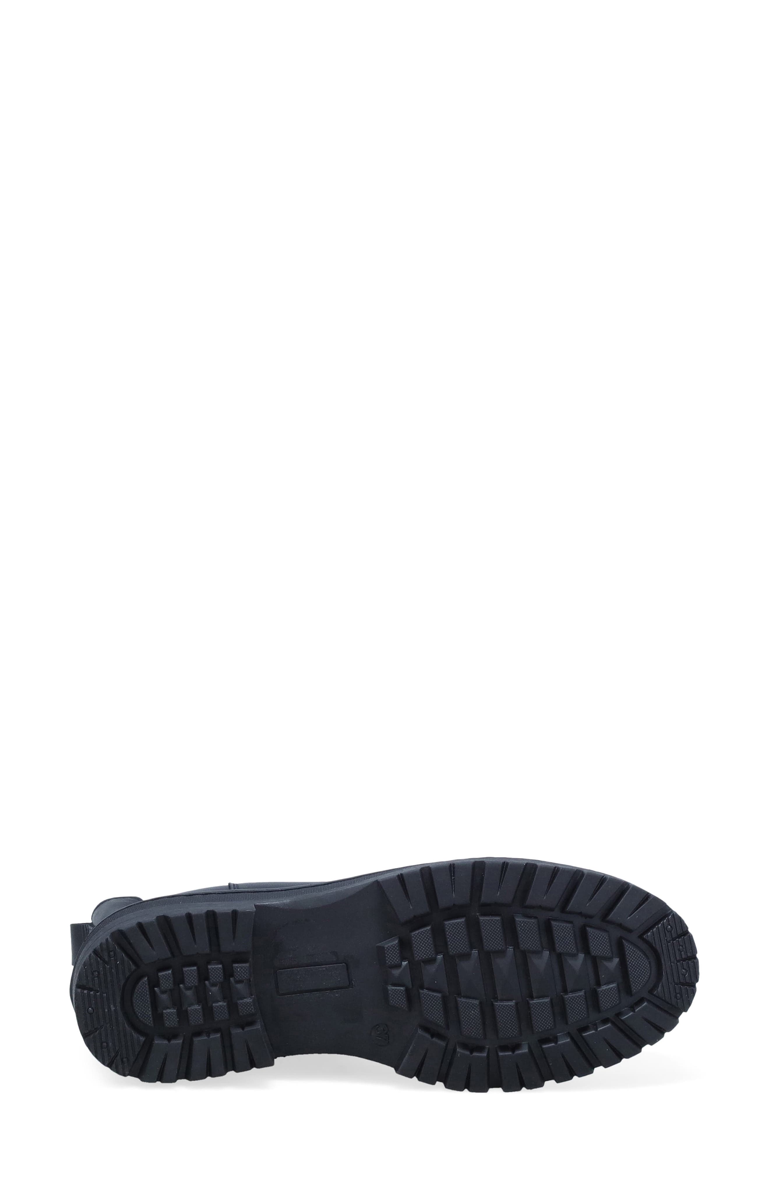 Ariana Leather Chelsea Boot, Alternate, color, BLACK