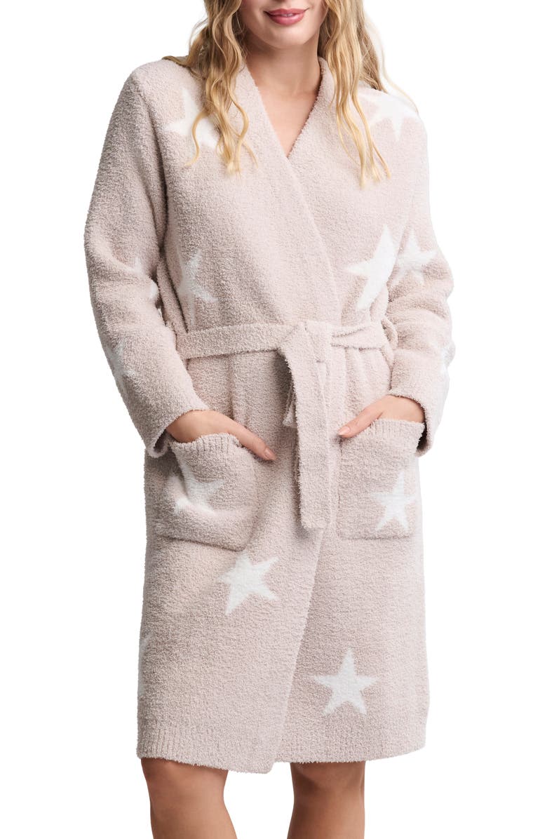 Barefoot Dreams<sup>®</sup> CozyChic<sup>™</sup> Starry Night Robe, Main, color, Stone-Pearl