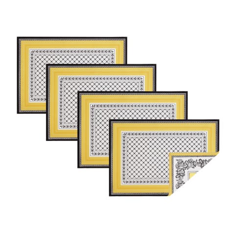 Audun Water Resistant Placemats Set Of 4 Multicolor - 14"w X 20"l