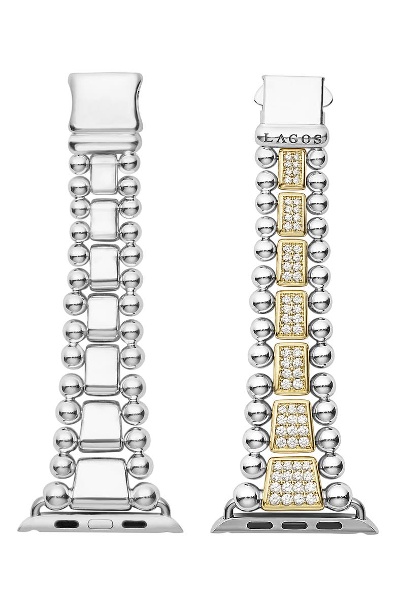 LAGOS Smart Caviar Diamond Apple Watch<sup>®</sup> Watchband, Main, color, 