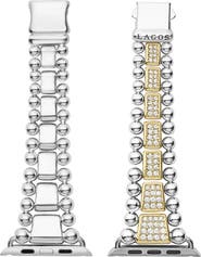 LAGOS Smart Caviar Diamond Apple Watch® Watchband