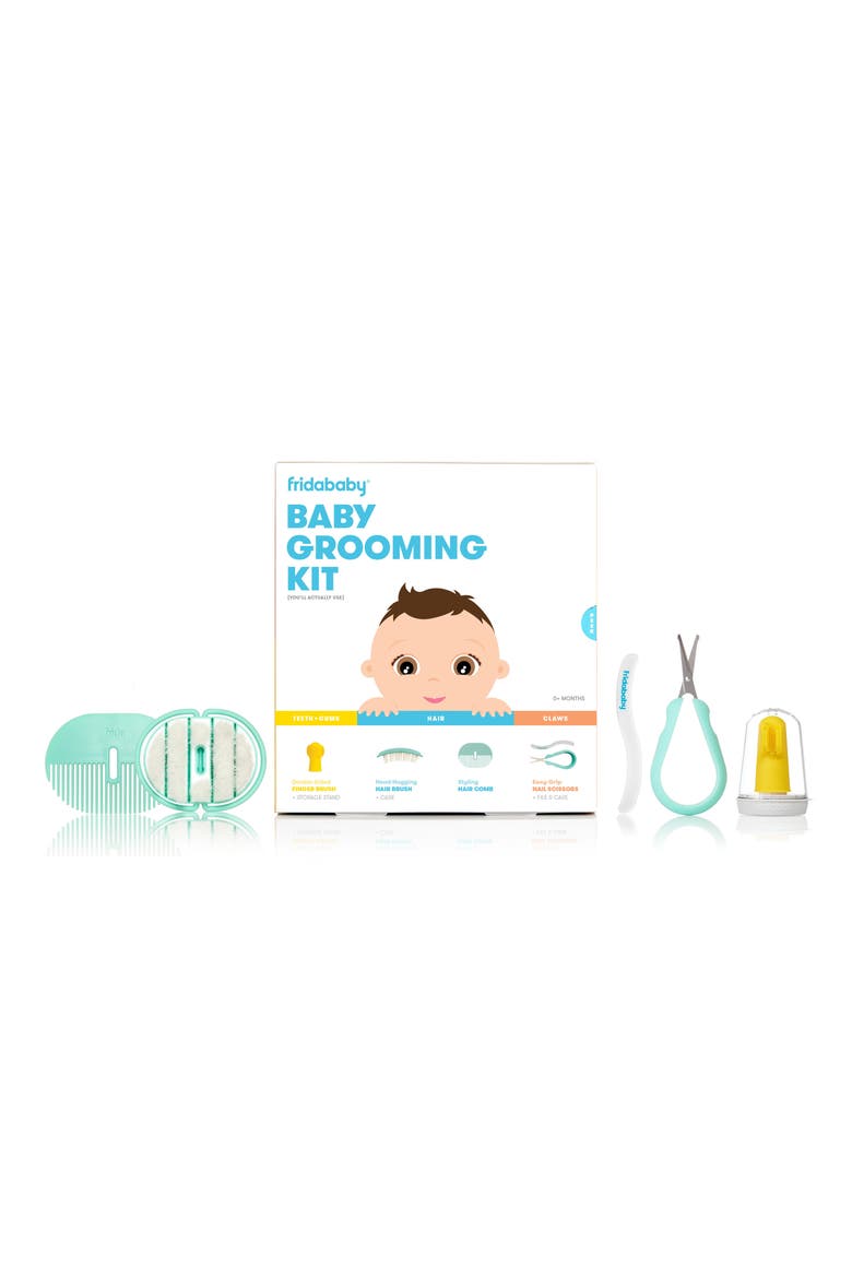 Baby 5-Piece Grooming Kit, Main, color, WHITE