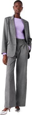 maje Rhinestone suit jacket