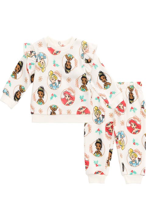 Princess Fleece Sweatshirt and Pants Set