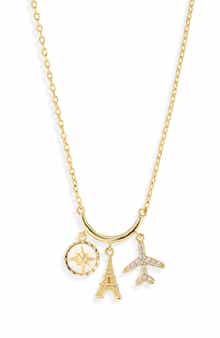 ARGENTO VIVO Paris Charm Necklace