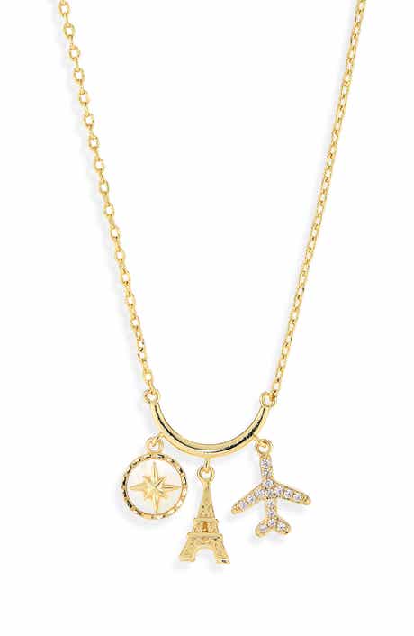 ARGENTO VIVO Paris Charm Necklace