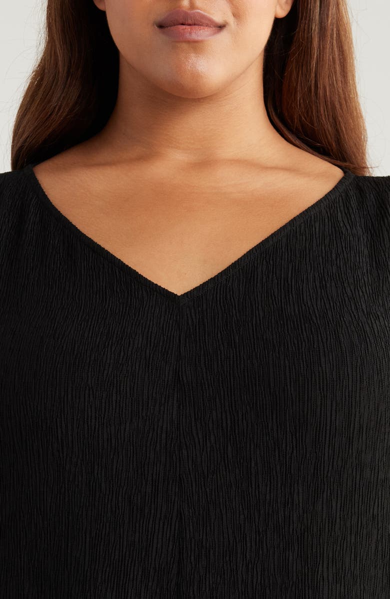 Eileen Fisher V-Neck Shift Dress, Alternate, color,