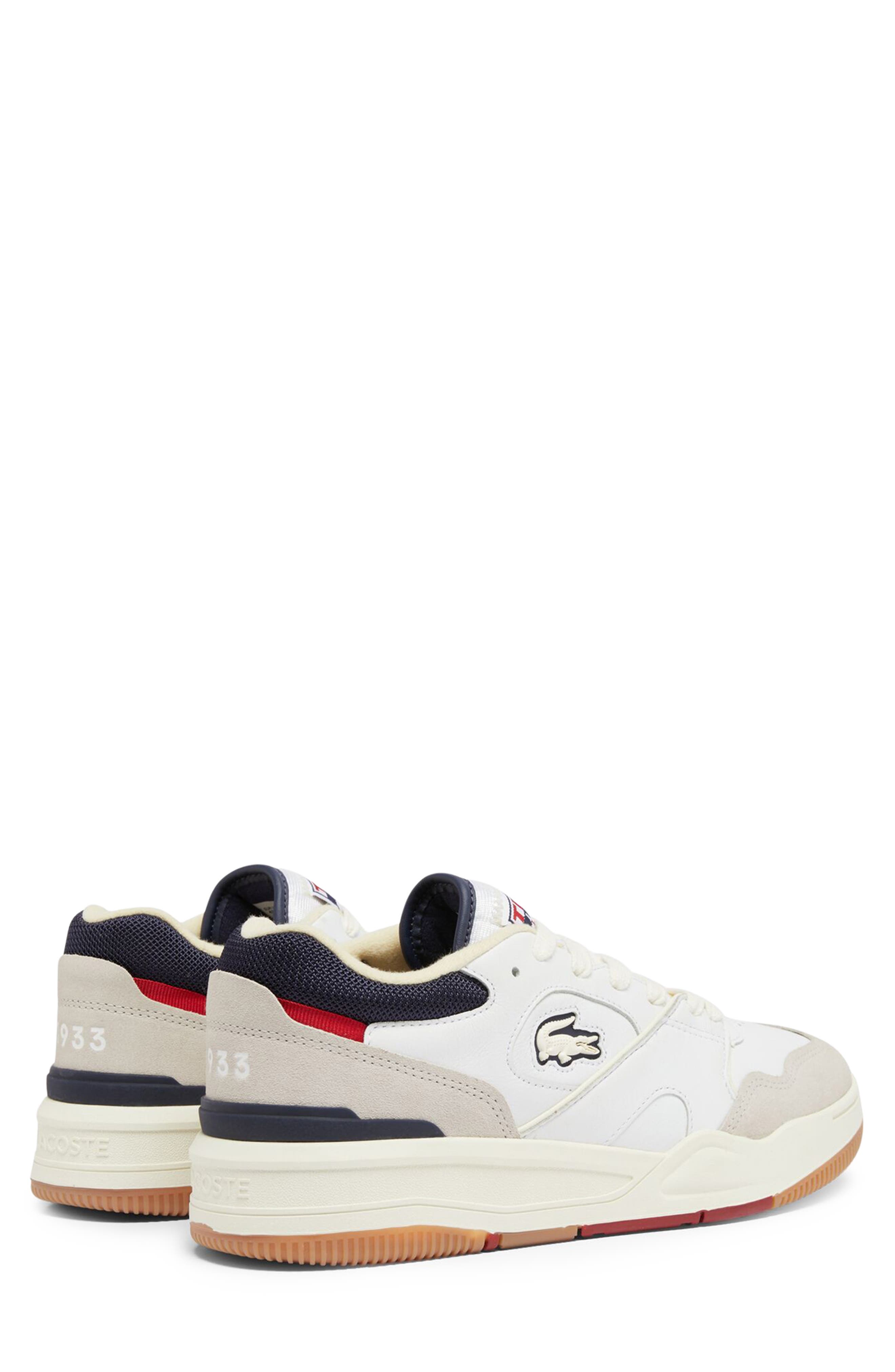 Lacoste Lineshot 224 Sneaker, Alternate, color, Off White/ Gum