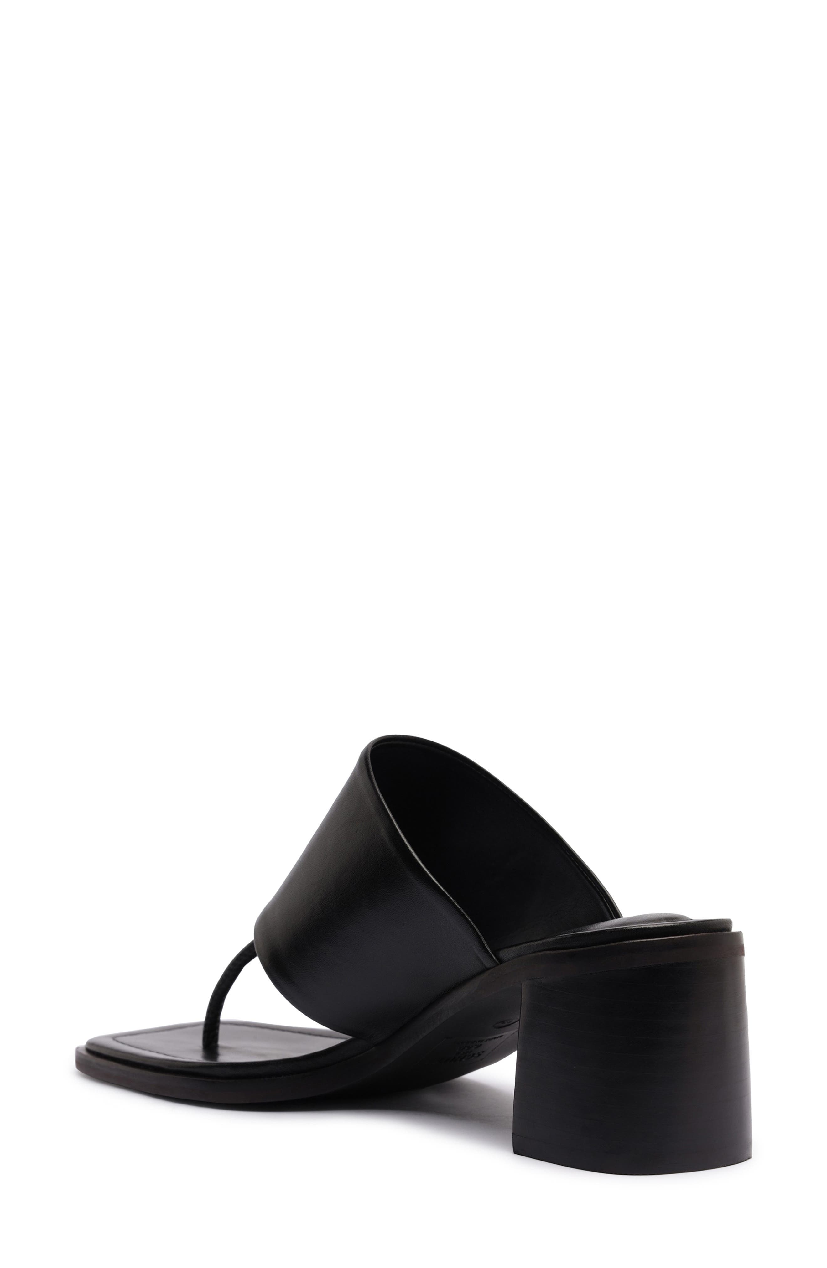 Schutz Martha Flip Flop, Alternate, color, Black