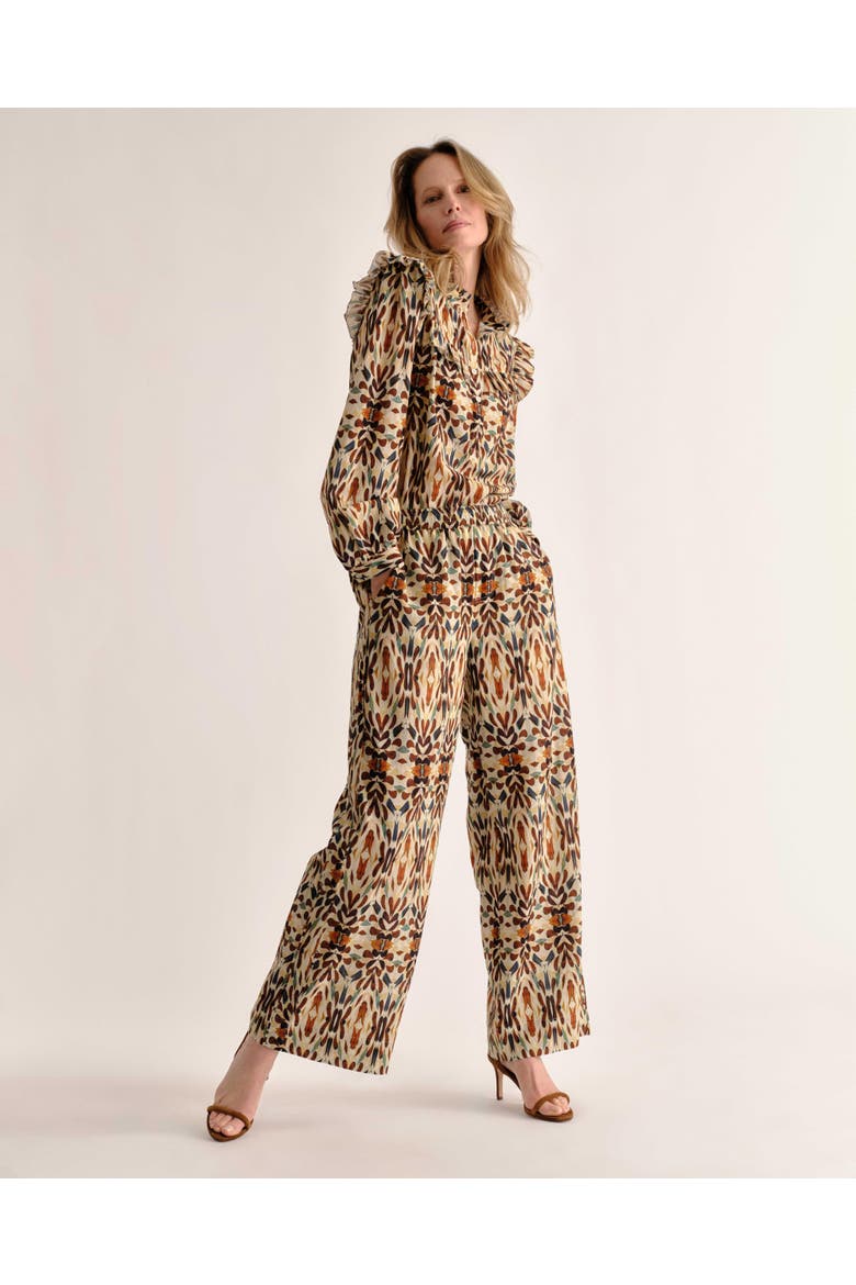 Piper Printed Top, Alternate, color, Kaleidoscope Print