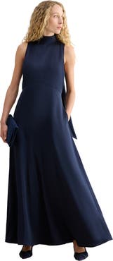 HOBBS LONDON Marilyn Satin Maxi Dress