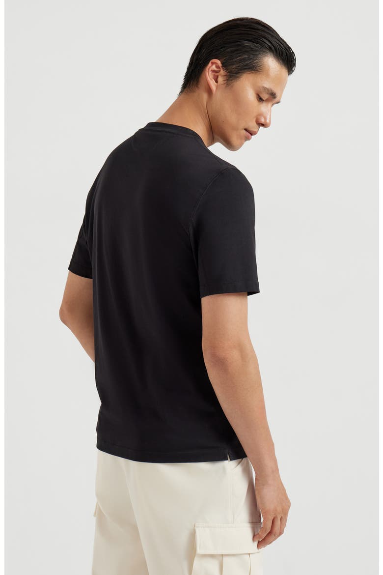 T-shirt with print, Alternate, color, Black