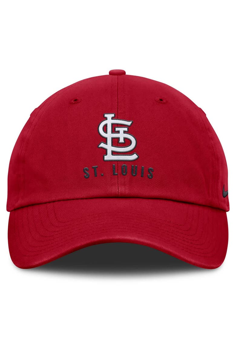 Men's Nike Red St. Louis Cardinals Club Adjustable Hat, Alternate, color, Red