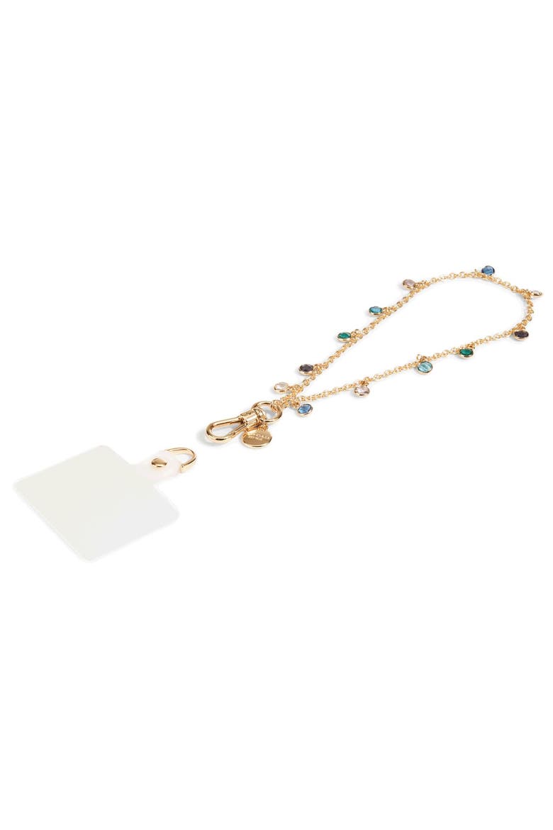 Phone Charm, Alternate, color, Gold