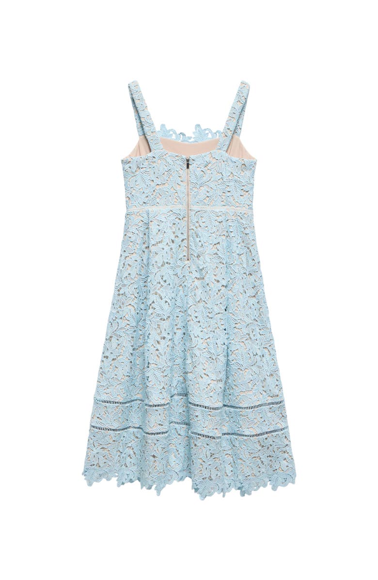 MINT VELVET Lace Full Skirt Midi Dress, Alternate, color,