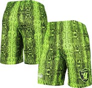 New Era Men's New Era Neon Green Las Vegas Raiders Summer Pop Shorts