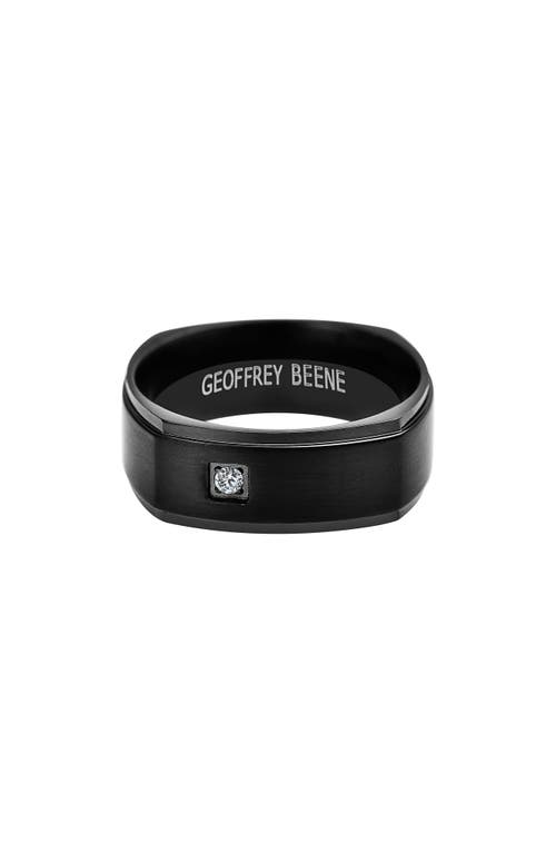Geoffrey Beene Cubic Zirconia Band Ring