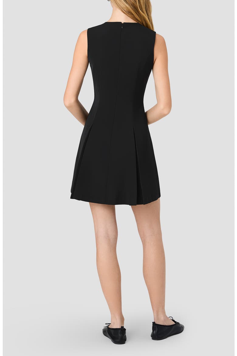 Harry Sleeveless Minidress, Alternate, color, BLACK
