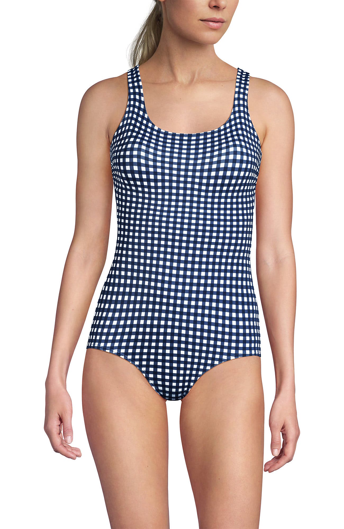 Deep Sea Navy Gingham