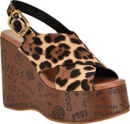 GUESS Yarisel Platform Wedge Sandal