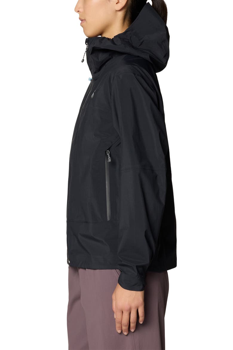 Cloud Cipher Hooded Jacket, Alternate, color, BLACK