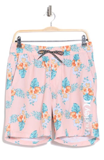 Hurley Congo Volley Swim Shorts In Pink