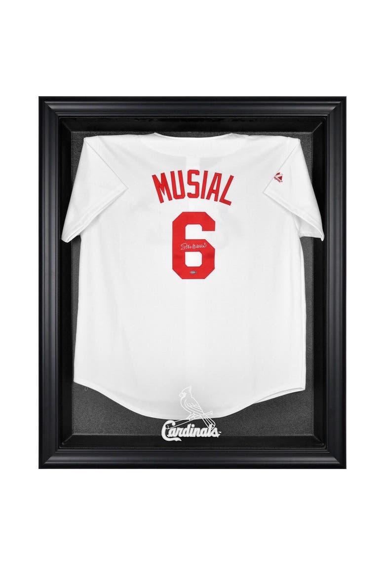 St. Louis Cardinals Black Framed Logo Jersey Display Case, Main, color, Black
