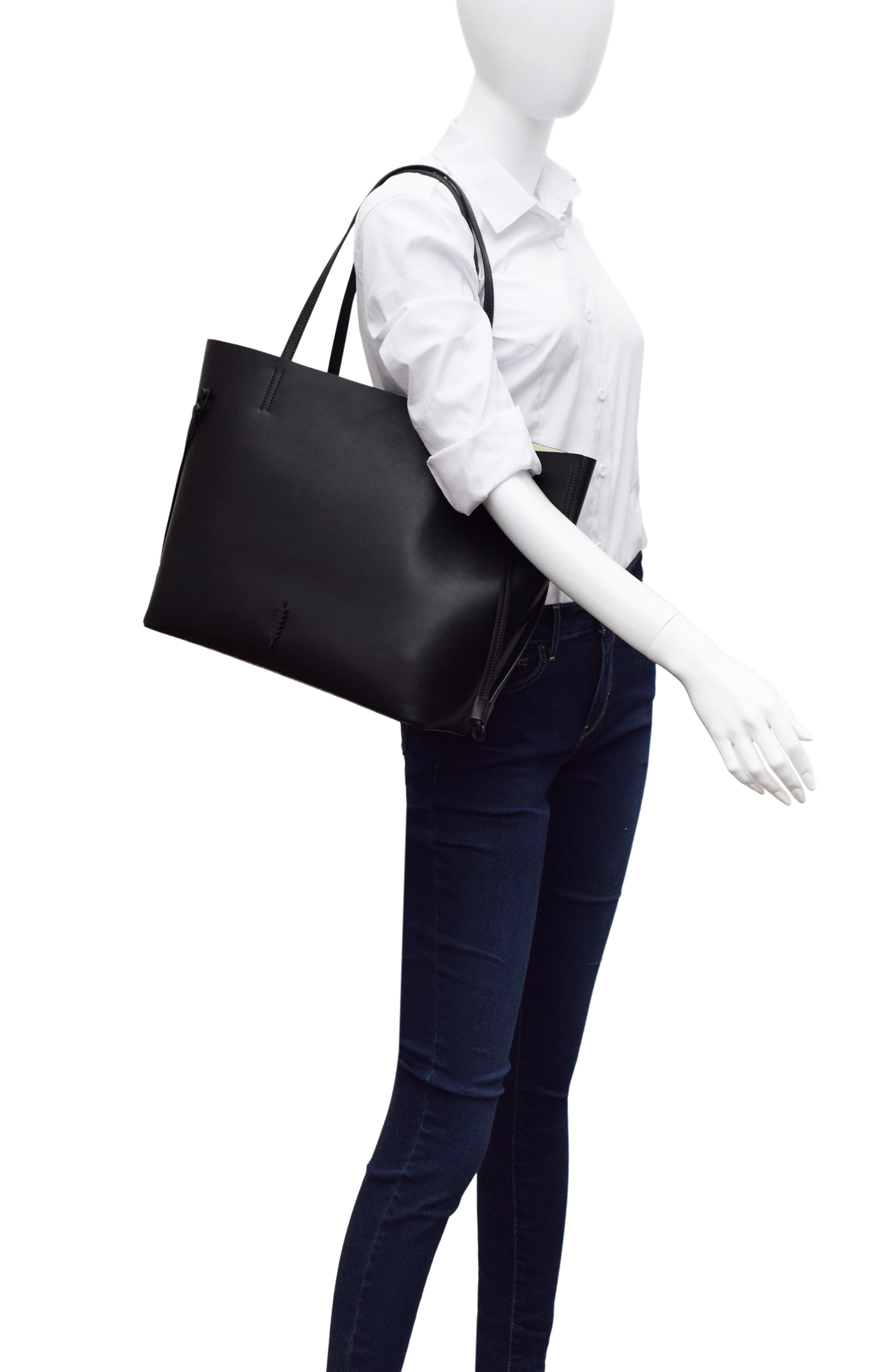 Thacker Kiera Tote, Alternate, color, Black