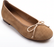 Menina Step Sofia Elastic Suede Ballet Flat