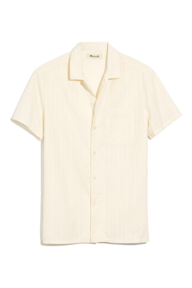 Textured Stripe Easy Camp Shirt, Alternate, color, DOBBY DOT STRIPE LIGHTHOUSE