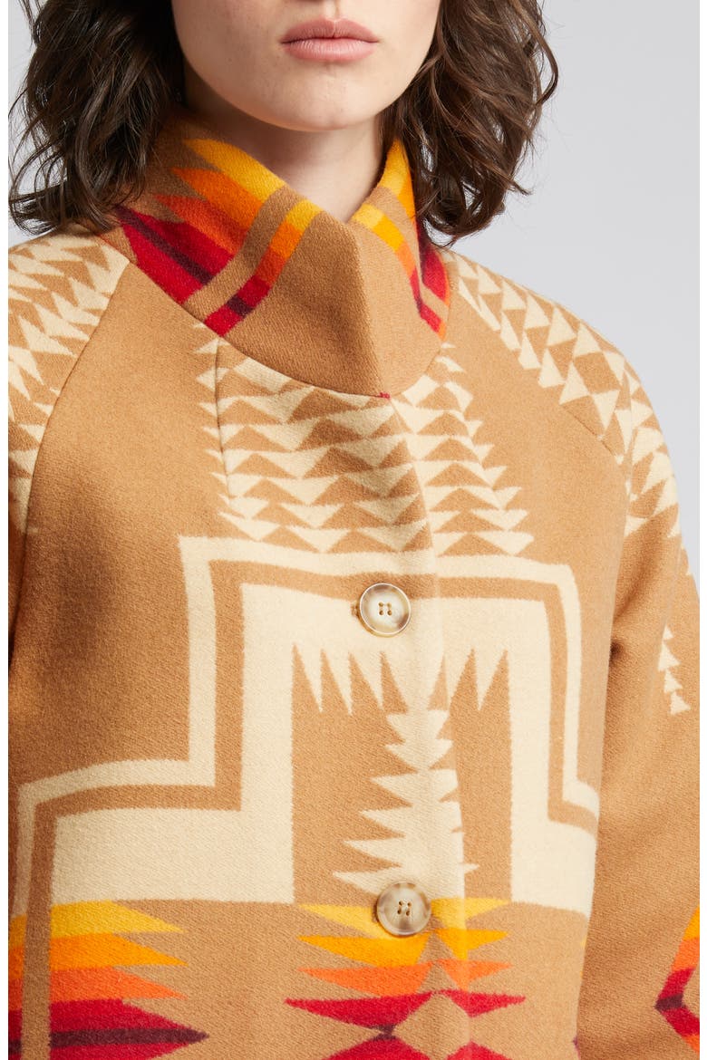 1930s Archive Coat, Alternate, color, TAN HARDING JACQUARD