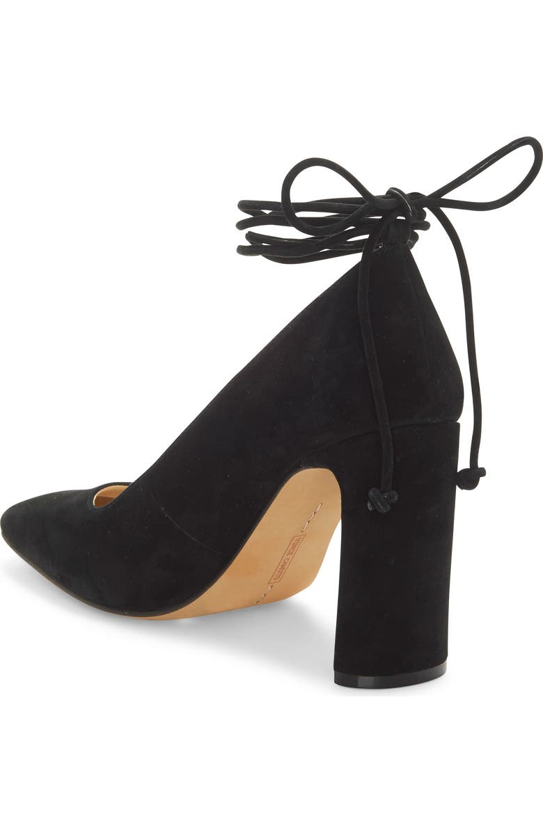 Vince Camuto Damell Lace-Up Square Toe Pump, Alternate, color,