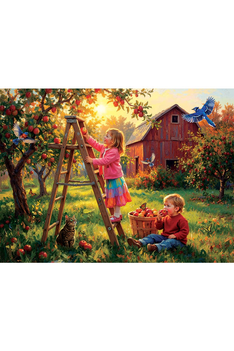 Apple Picking 1000, Alternate, color, Multicolor