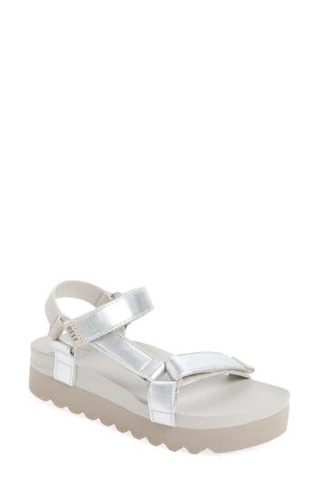 Reef Metallic Sandal In Silver