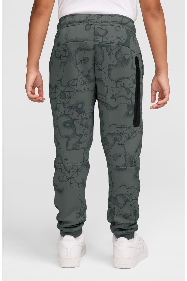 Kids' Tech Fleece Joggers, Alternate, color, 303 CAMO GREEN/BLACK