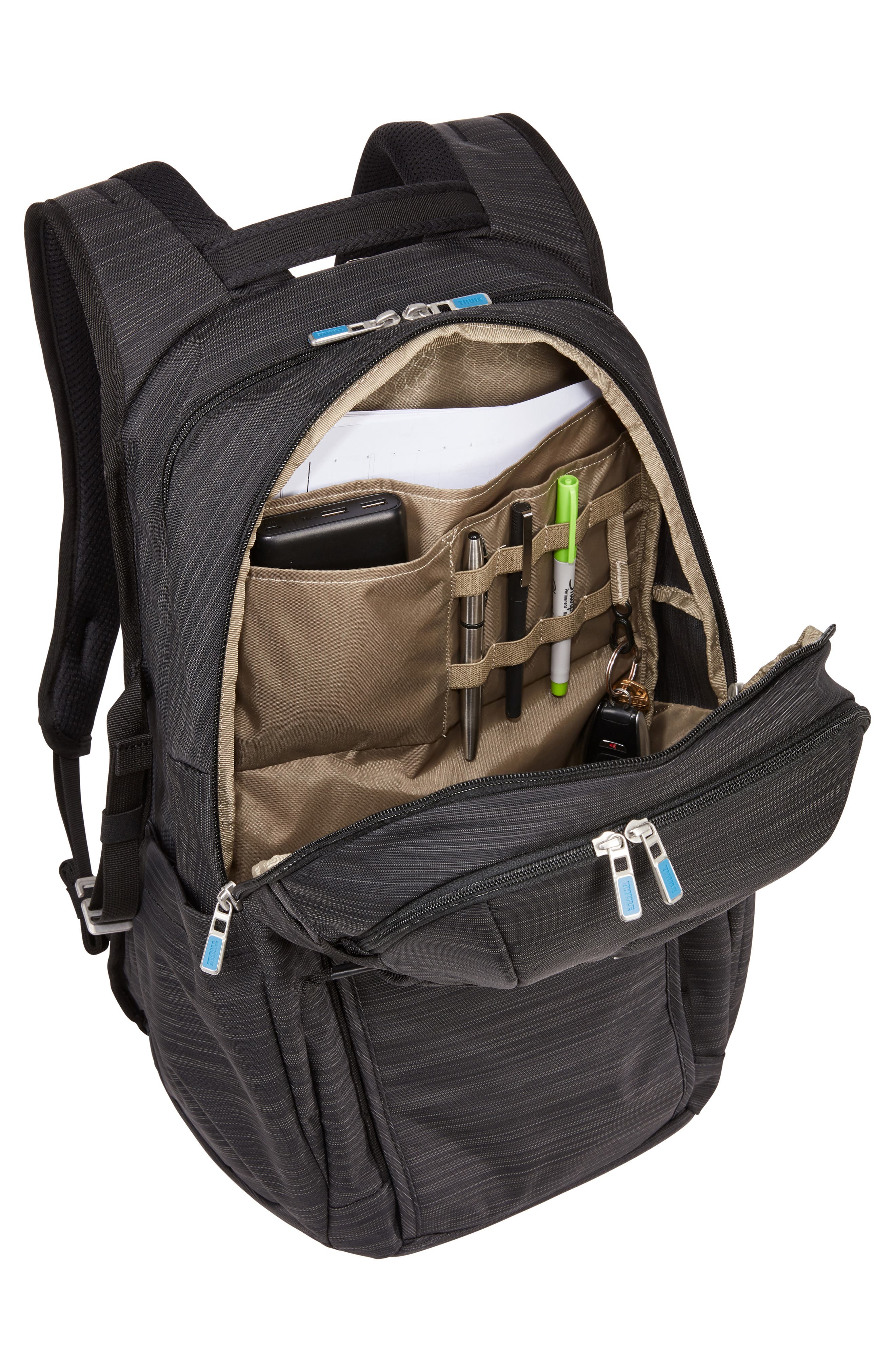 Thule Construct 28-Liter Backpack, Alternate, color, Black