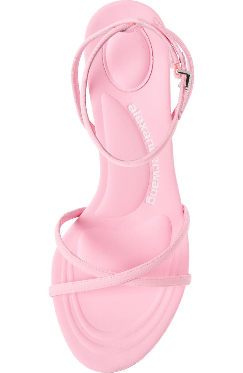 Alexander Wang Dahlia Rhinestone Logo Sandal, Alternate, color,