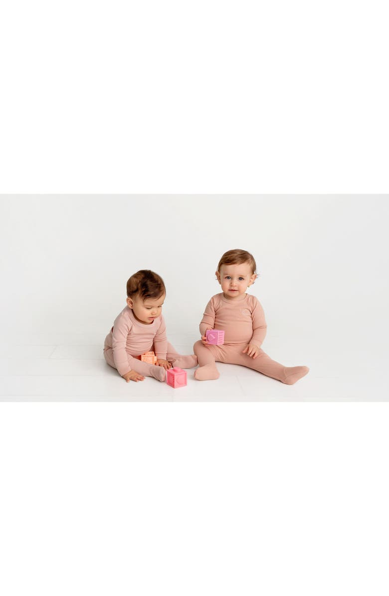 Pouf 3 Pack Footies, Alternate, color, Pink