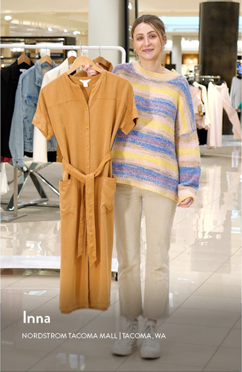 Tie Waist Shirtdress, sales video thumbnail