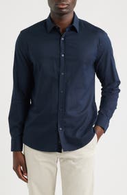 Mavi Jeans Cotton Blend Button-Up Shirt