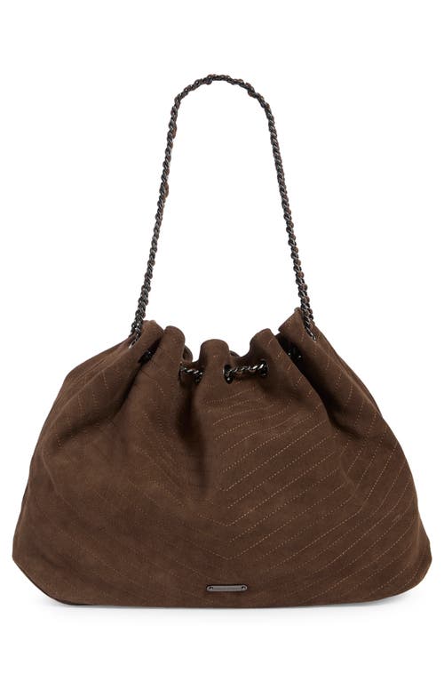 Rebecca Minkoff Slouchy Soft Leather Tote In Brown