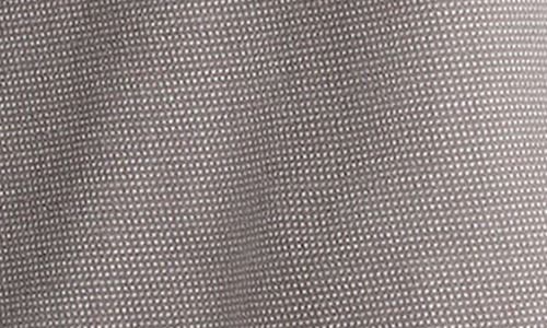 Vince Birdseye Jacquard Short Sleeve Tee In Gray